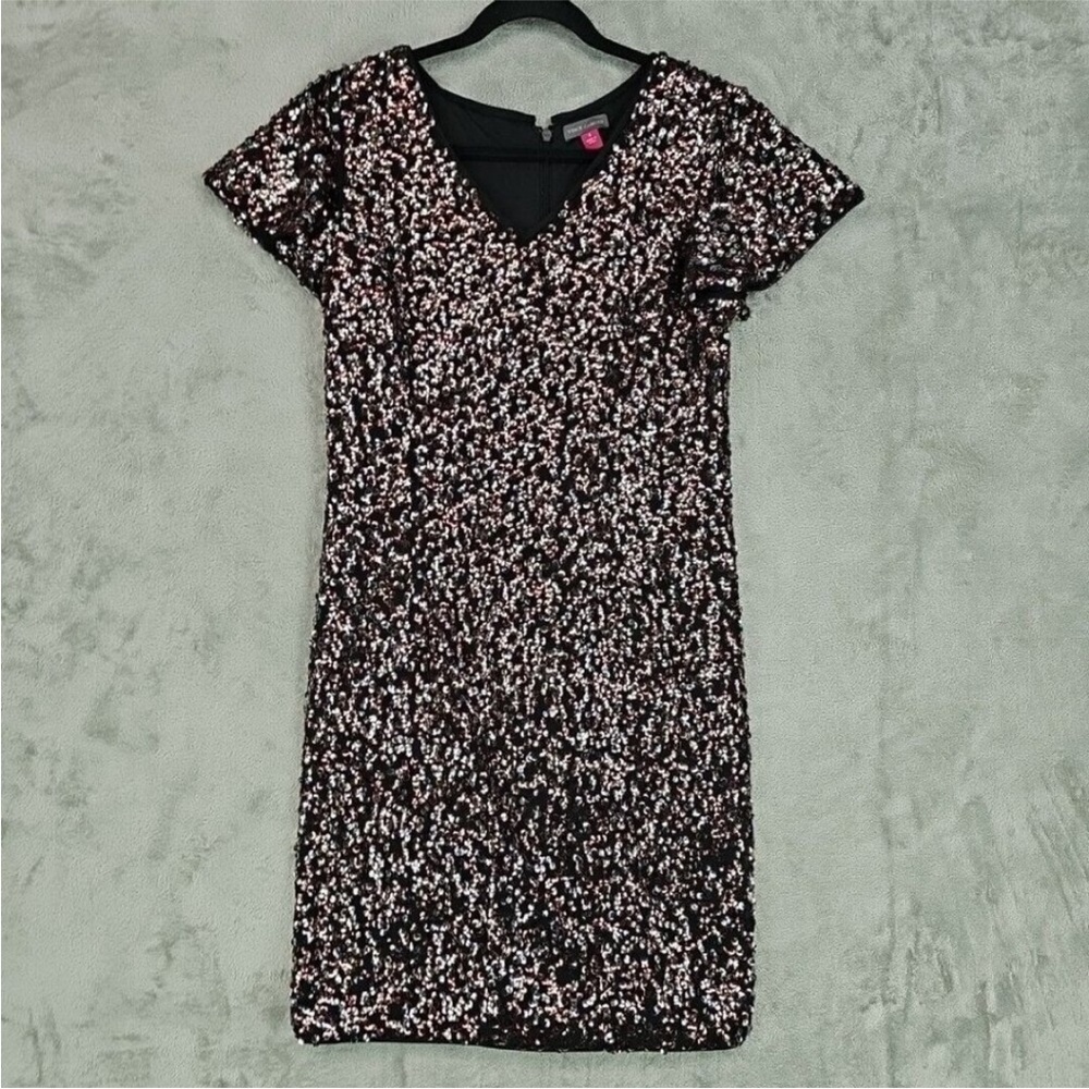 Vince Camuto Sequin Sheath Dress